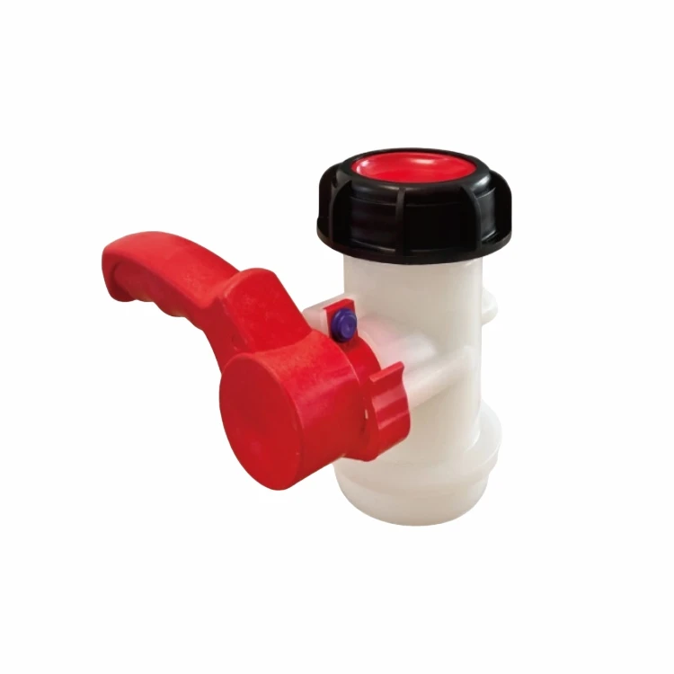IBC DN50 svejset sommerfugleventil